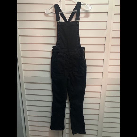 Madewell Cali Denim-Boot Black Overalls - Picture 10 of 10